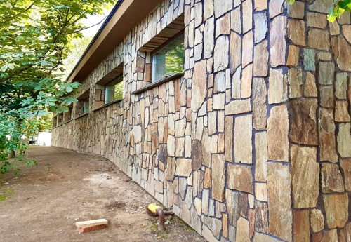 Плитняк кора дерева для цоколя, отмостки купить в Сургуте