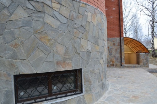 Плитняк златолит Уральский  для фасада купить в Сургуте